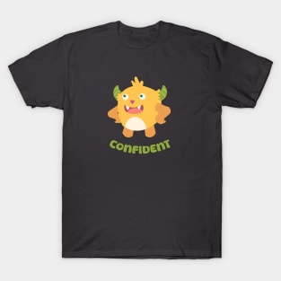 confident yellow monster T-Shirt